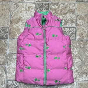 Lilly Pulitzer Down Filled Reversible Vest